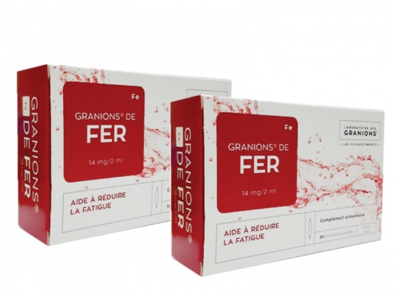 Siro Sắt hữu cơ Granions De Fer 1