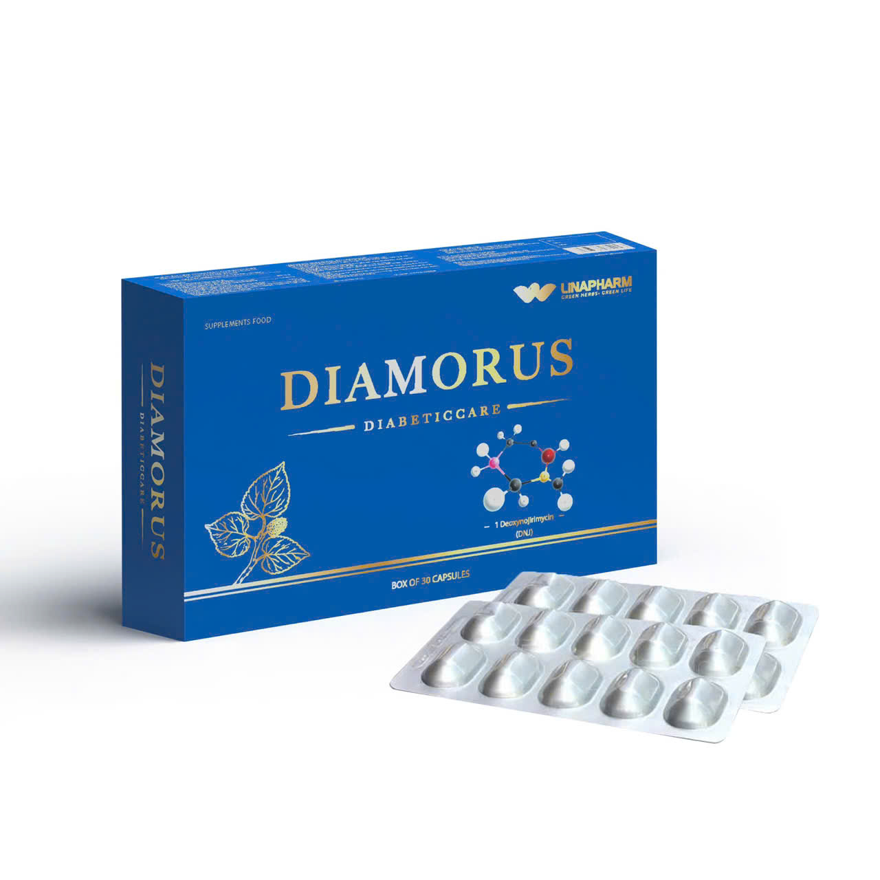 DIAMORUS- Cải thiện chỉ số đường huyết, ngăn ngừa biến chứng tiểu đường