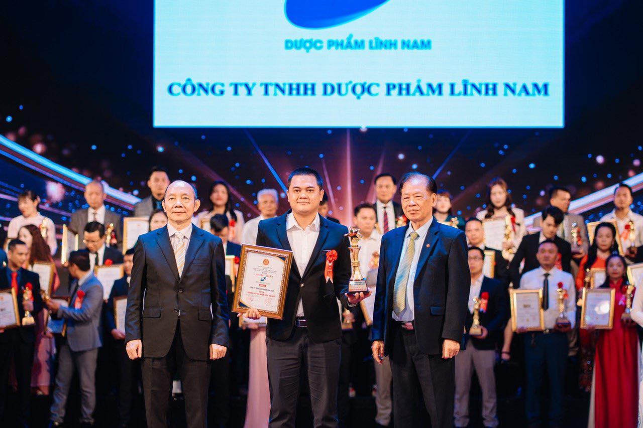 Dược phẩm Lĩnh Nam vinh dự đạt" Top 10 thương hiệu tín nhiệm quốc gia năm 2024"