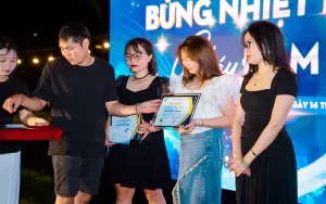 Đ&ecirc;m tiệc Gala Dinner "B&ugrave;ng nhiệt huyết - Ch&aacute;y đam m&ecirc;"