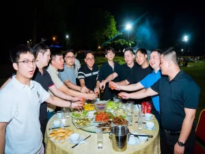 Đ&ecirc;m tiệc Gala Dinner "B&ugrave;ng nhiệt huyết - Ch&aacute;y đam m&ecirc;"