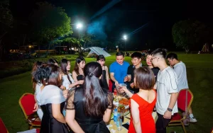 Đ&ecirc;m tiệc Gala Dinner "B&ugrave;ng nhiệt huyết - Ch&aacute;y đam m&ecirc;"