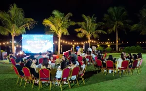 Đ&ecirc;m tiệc Gala Dinner "B&ugrave;ng nhiệt huyết - Ch&aacute;y đam m&ecirc;"