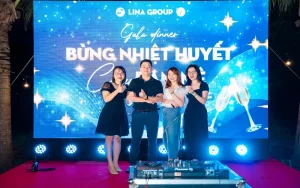 Đ&ecirc;m tiệc Gala Dinner "B&ugrave;ng nhiệt huyết - Ch&aacute;y đam m&ecirc;"