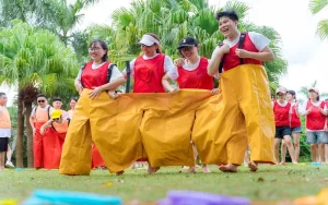 Teambuilding đầy th&uacute; vị tại&nbsp; Anh Phat Resort Thanh H&oacute;a