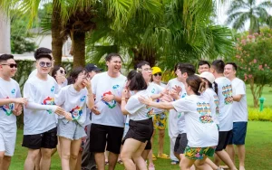 Teambuilding đầy th&uacute; vị tại&nbsp; Anh Phat Resort Thanh H&oacute;a