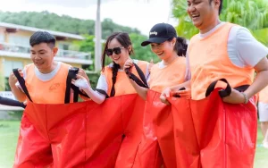 Teambuilding đầy th&uacute; vị tại&nbsp; Anh Phat Resort Thanh H&oacute;a