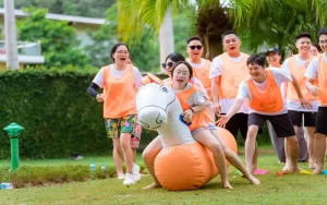 Teambuilding đầy th&uacute; vị tại&nbsp; Anh Phat Resort Thanh H&oacute;a