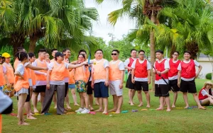 Teambuilding đầy th&uacute; vị tại&nbsp; Anh Phat Resort Thanh H&oacute;a