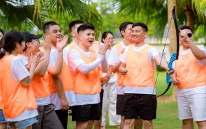 Teambuilding đầy th&uacute; vị tại&nbsp; Anh Phat Resort Thanh H&oacute;a
