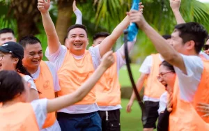 Teambuilding đầy th&uacute; vị tại&nbsp; Anh Phat Resort Thanh H&oacute;a